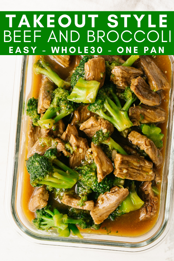 Image for pining takeout style beef and broccoli recipe on pinterest