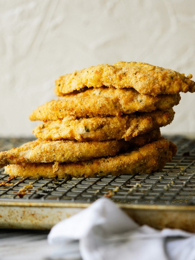 Crispy Oven Baked Chicken Cutlets Gluten Free Breading