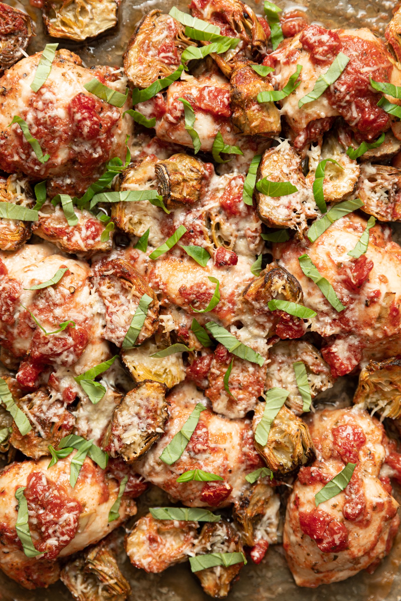 Sheet Pan Tomato and Artichoke Chicken Chicken Artichoke Bake