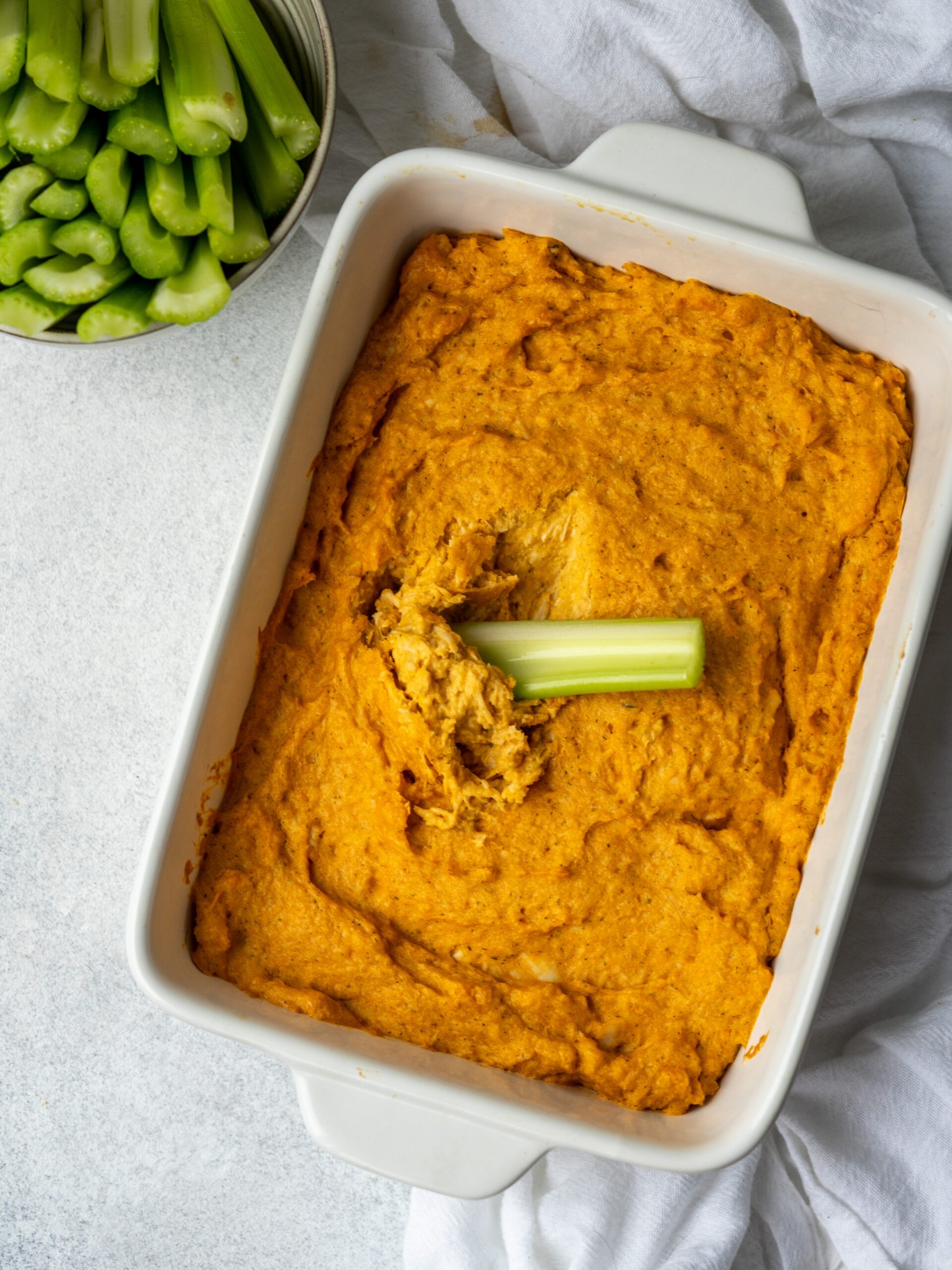 Dairy Free Buffalo Chicken Dip Mad About Food