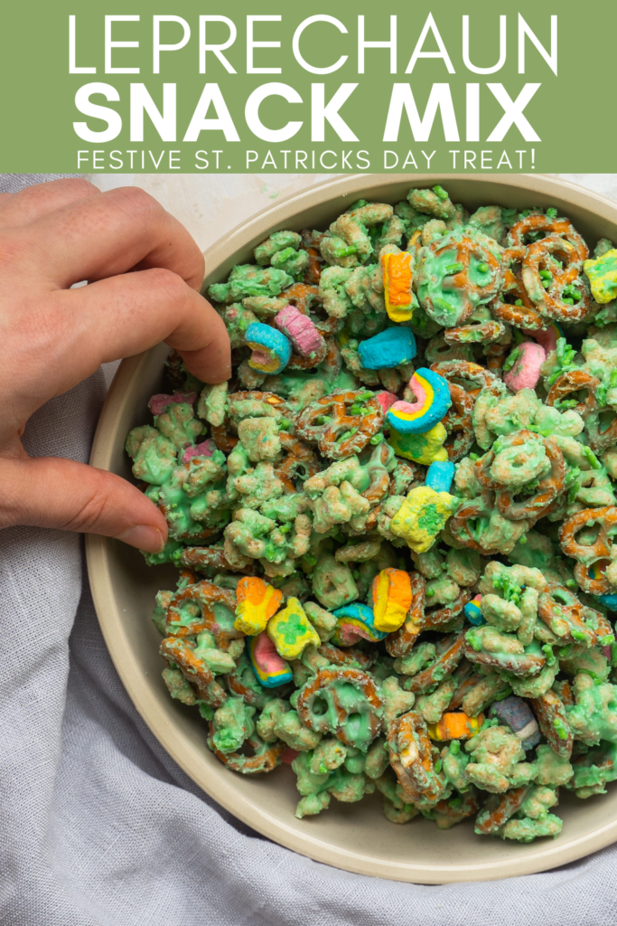 Image for pining the Leprechaun snack mix on Pinterest