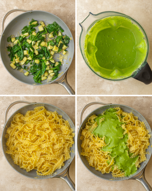 Super Green Pasta Sauce Simple Basil Cream Sauce