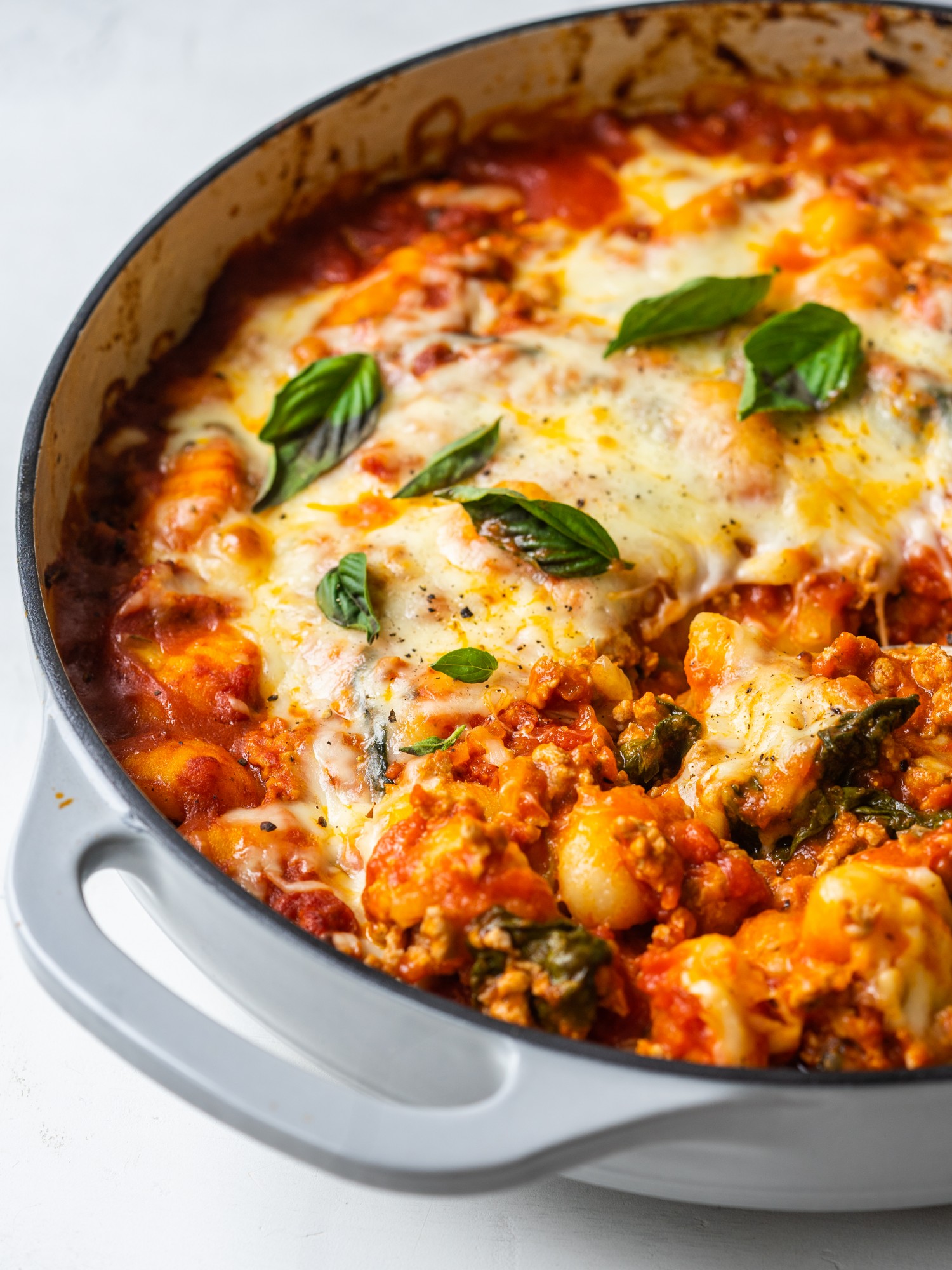 Easy Baked Gnocchi Recipe Skillet Gnocchi with Ground Turkey