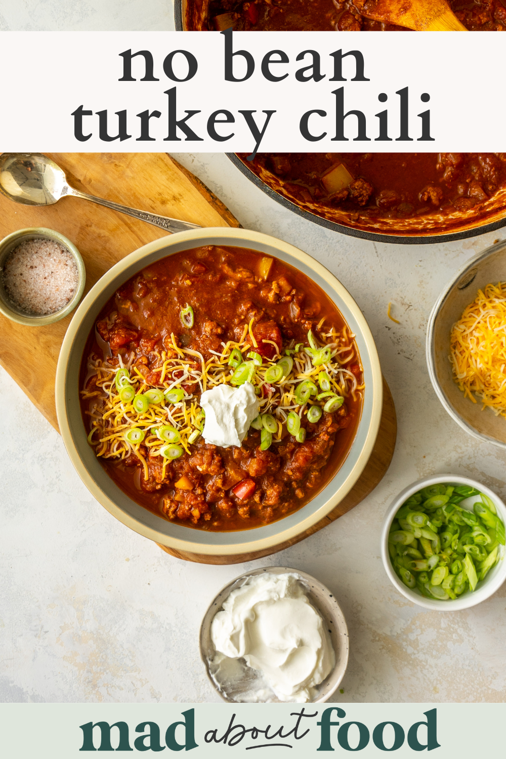 Easy No Bean Turkey Chili (Paleo + Low Carb Chili Recipe)