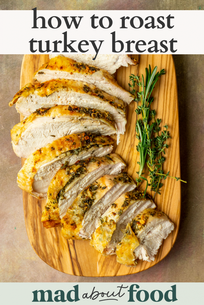 Image for pinning how to roast turkey breast on pinterest