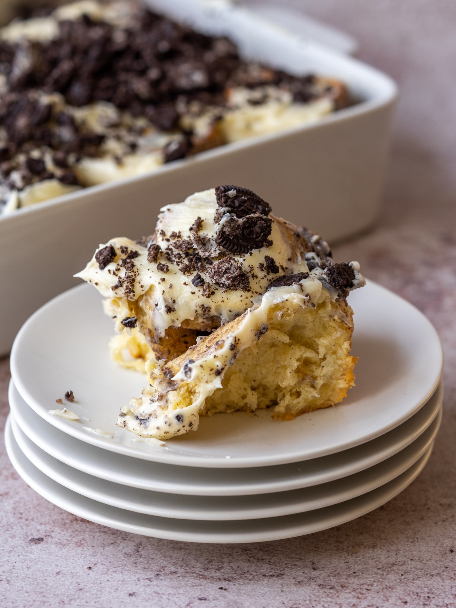 Cookies and Creamy Cinnamon Rolls Oreo Cinnamon Rolls