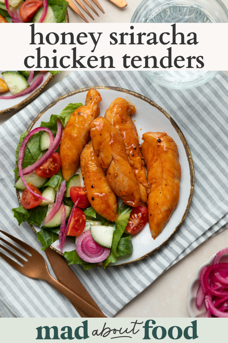 Honey Sriracha Chicken Tenders Chicken with Sriracha & Honey