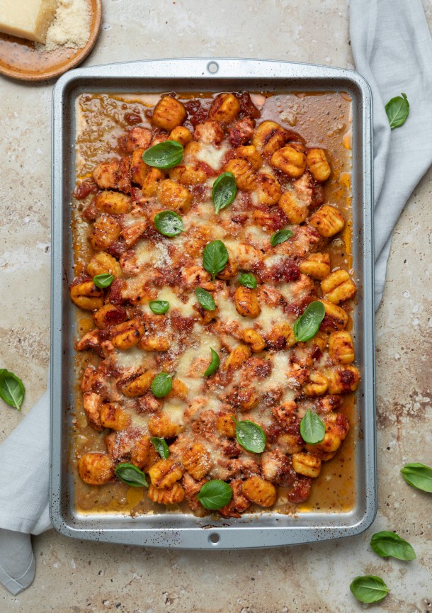 Sheet Pan Chicken and Gnocchi Sheet Pan Gnocchi Recipe