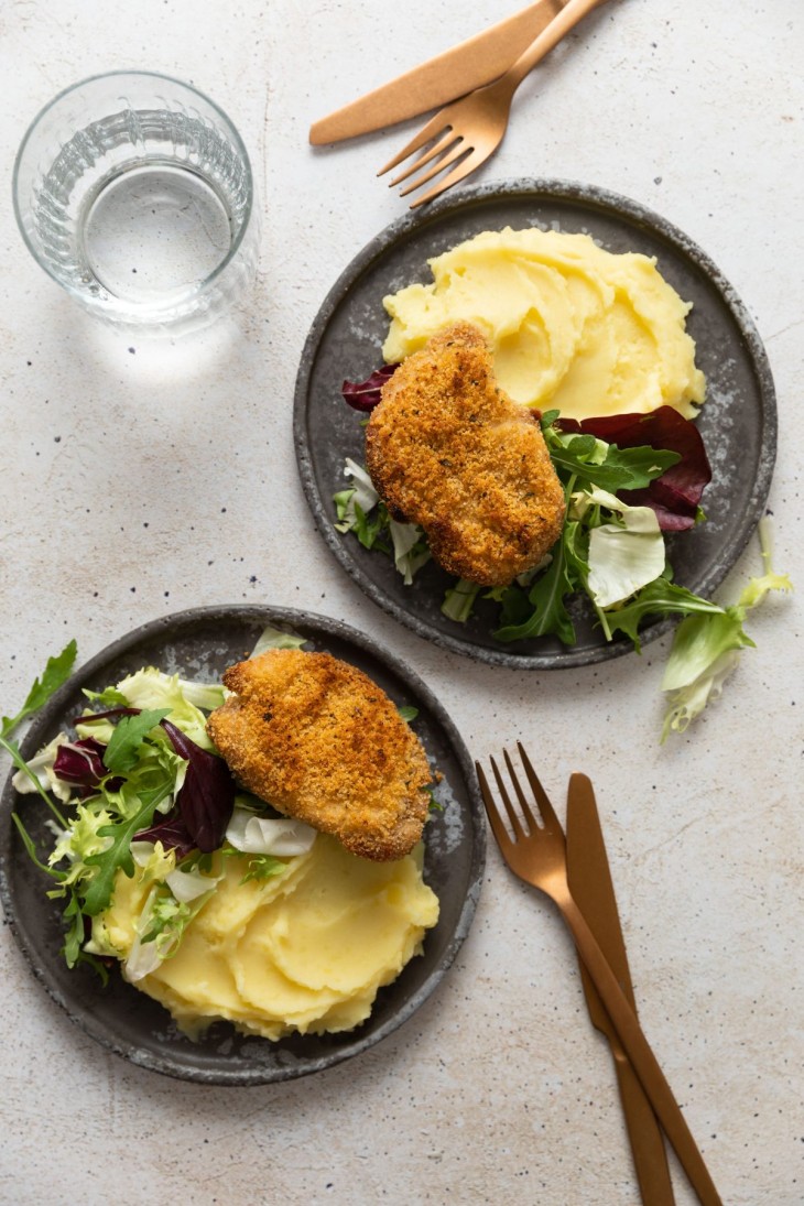 Shake and Bake Pork Chops Crispy Oven Baked Pork Chops