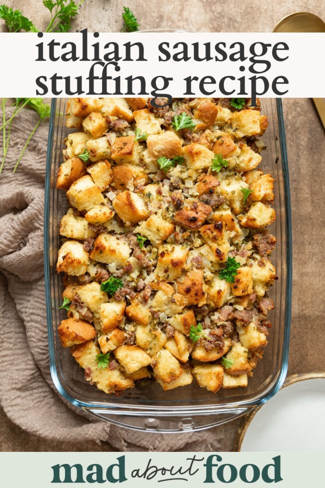 Italian Sausage Stuffing Recipe Flavorful Sausage Stuffing Recipe