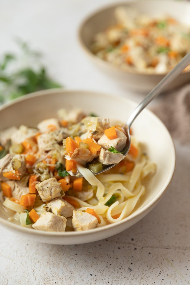 Turkey Noodle Soup - Recipe for Leftover Thanksgiving Turkey