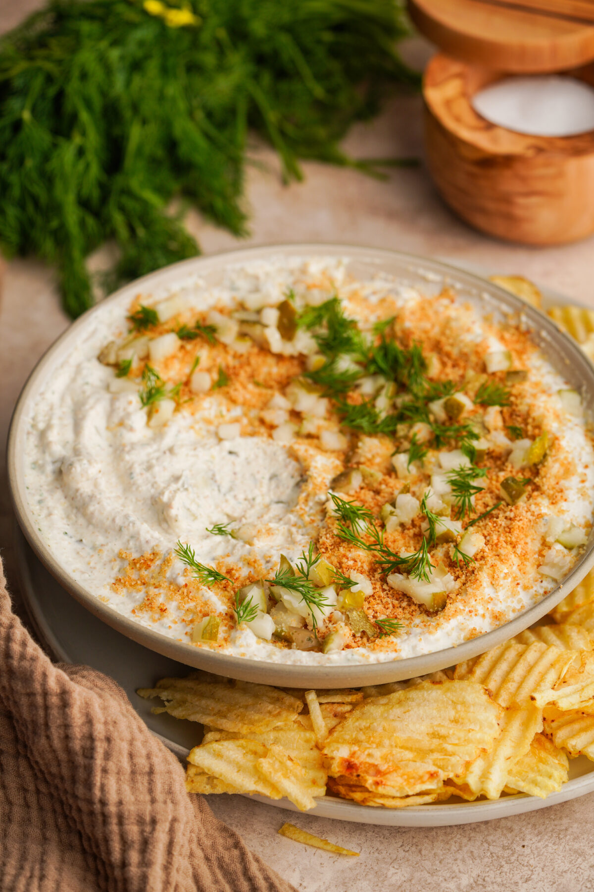 Fried Pickle Dip Recipe Pickle and Ranch Dip