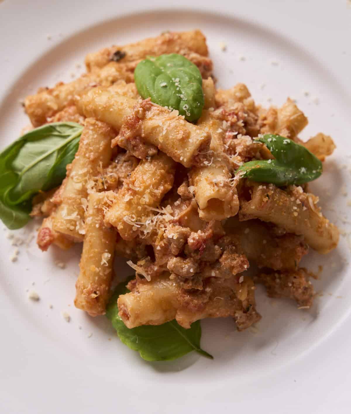 Baked Ziti with Ricotta