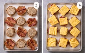 Meal Prep Breakfast Sandwiches - Freezer Breakfast Sandwiches
