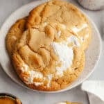 a plate of fluffernutter Cookies